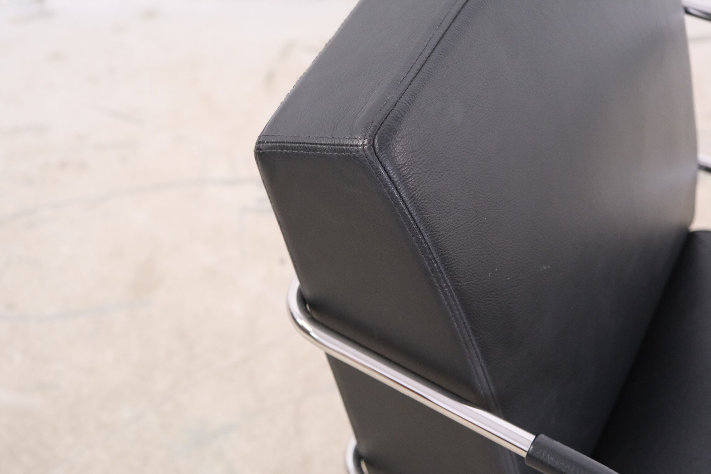 Leather sofa & armchair by Gunilla Allard 1990's