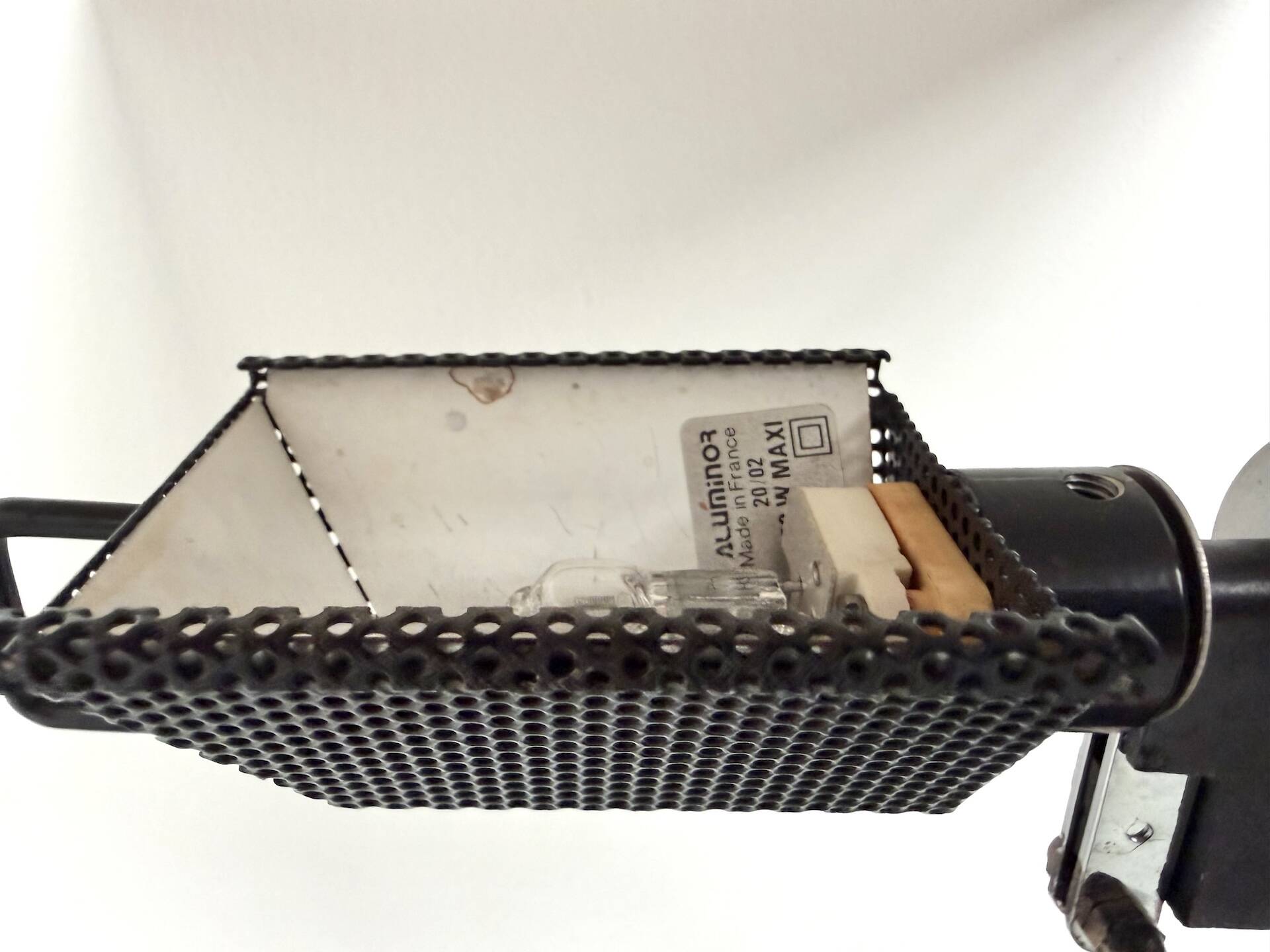 Rare desk/table lamp "WO" by Sacha Ketoff - Aluminor Edition, circ
