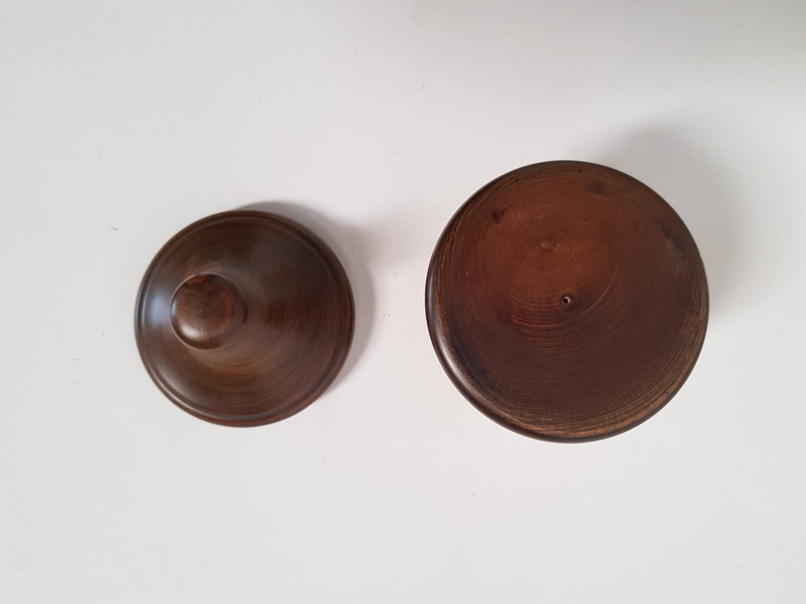 Vintage wooden box with lid 1960