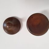 Vintage wooden box with lid 1960