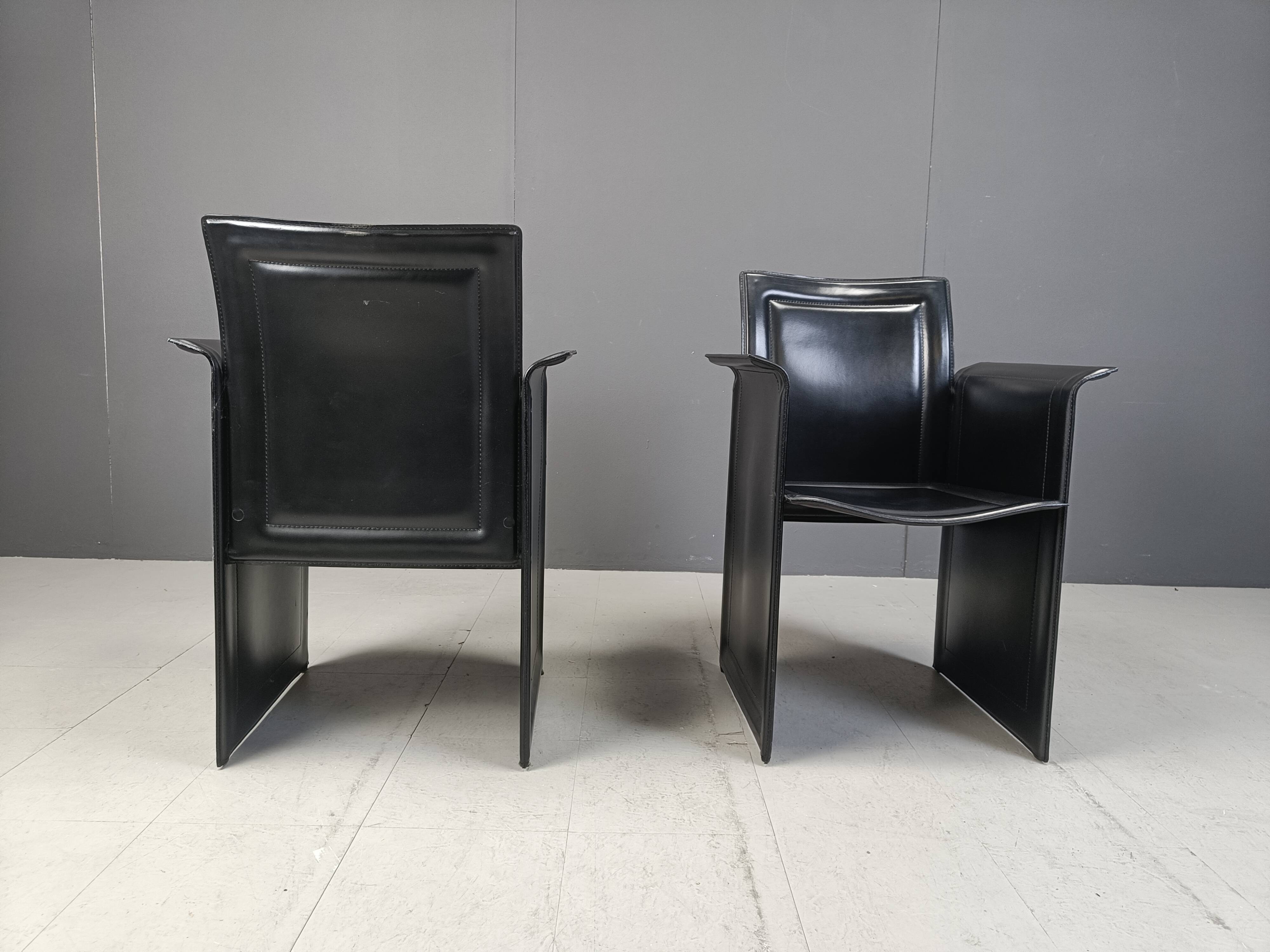 Vintage dining chairs by made in italy, 1970s - set of 8