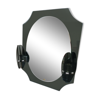 Two-tone vintage mirror