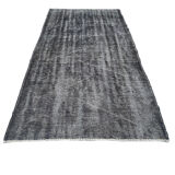 Vintage distressed turkish rug , 203 x 103 cm
