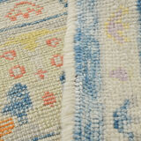 6x8 Light Blue Modern Oushak Rug, 179x246Cm