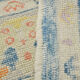 Tapis Oushak moderne bleu clair 6x8, 179x246cm