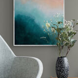 Sunset Grove - Original work, acrylic on canvas of 40x50cm