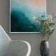 Sunset Grove - Original work, acrylic on canvas of 40x50cm