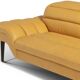 Leather 2-Seater Sofa, Leather Chaise Longue