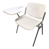 DSC 106 chair by Giancarlo Piretti for Castelli with removable shelf