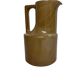 Brenne pottery, off-centre jug in stoneware from the 20th century.