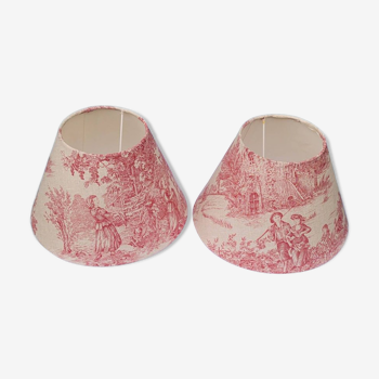 Pair of lampshades