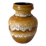 W.Germany ceramic vase (fat lava)