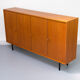 Vintage Teak Highboard by WK Möbel, 1960s