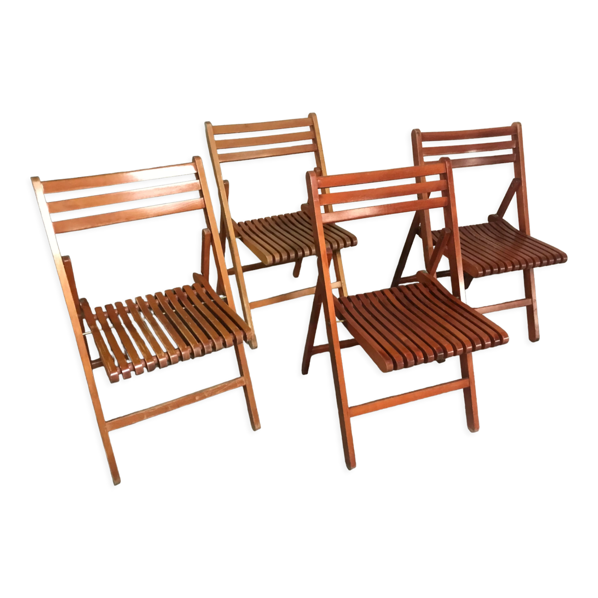 Vintage folding chairs