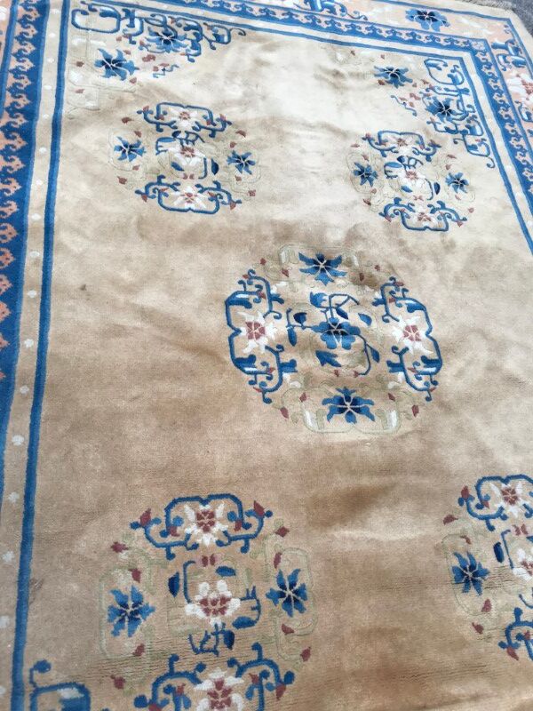 Carpet old chinese beijing  142 x 206 cm