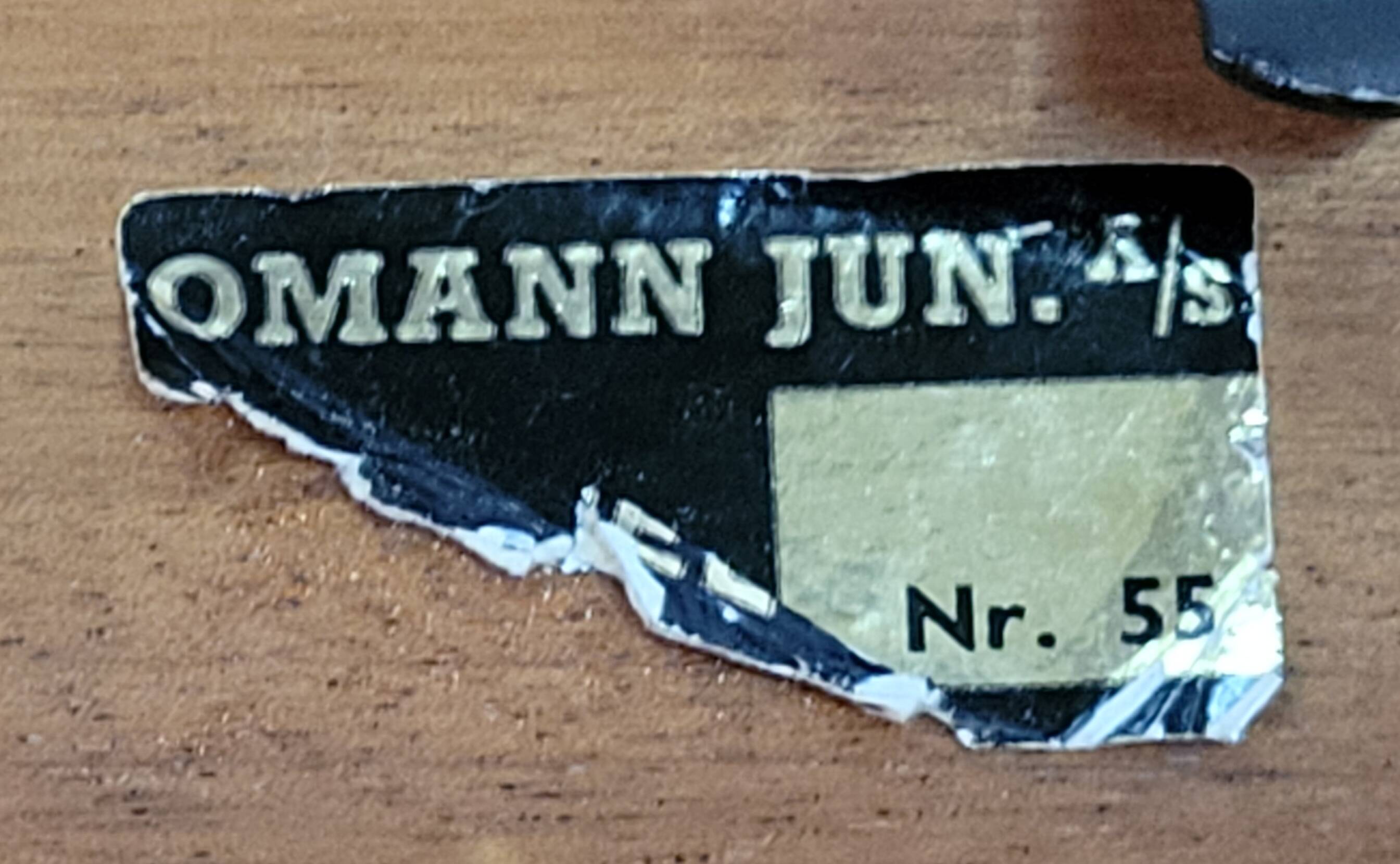 Table à manger en teck Gunni Oman n°55 pour Gunni Jun