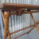Vintage bamboo folding table