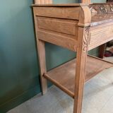 Sandblasted art deco dressing table