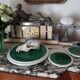 Pie dish and its duo of bottle cup