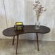 Table basse haricot vintage