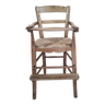 Chaise haute enfant en bois  1900