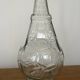 Bouteille verre vintage Tour Eiffel et Foot