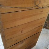 Louis xvi style trumeau painted mirror  163x84cm