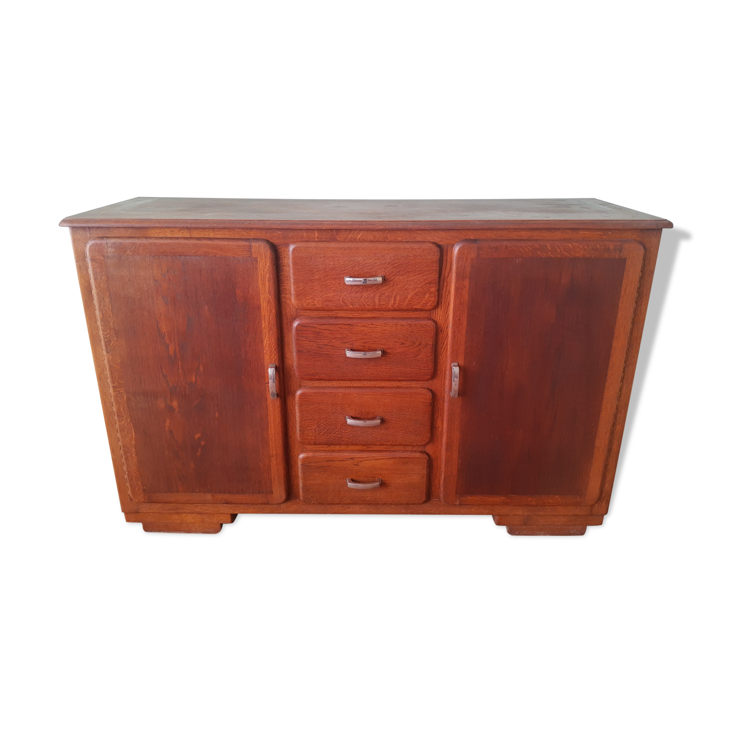 Vintage oak bottom mado sideboard