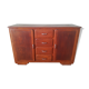 Buffet mado bas en chêne vintage