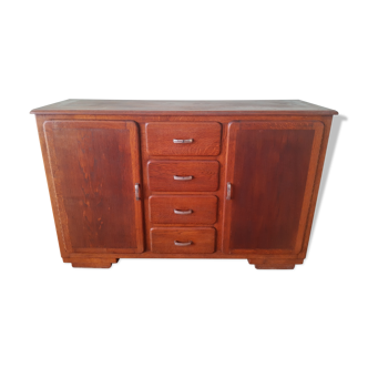 Vintage oak bottom mado sideboard