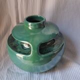 Vase boule vert turquoise