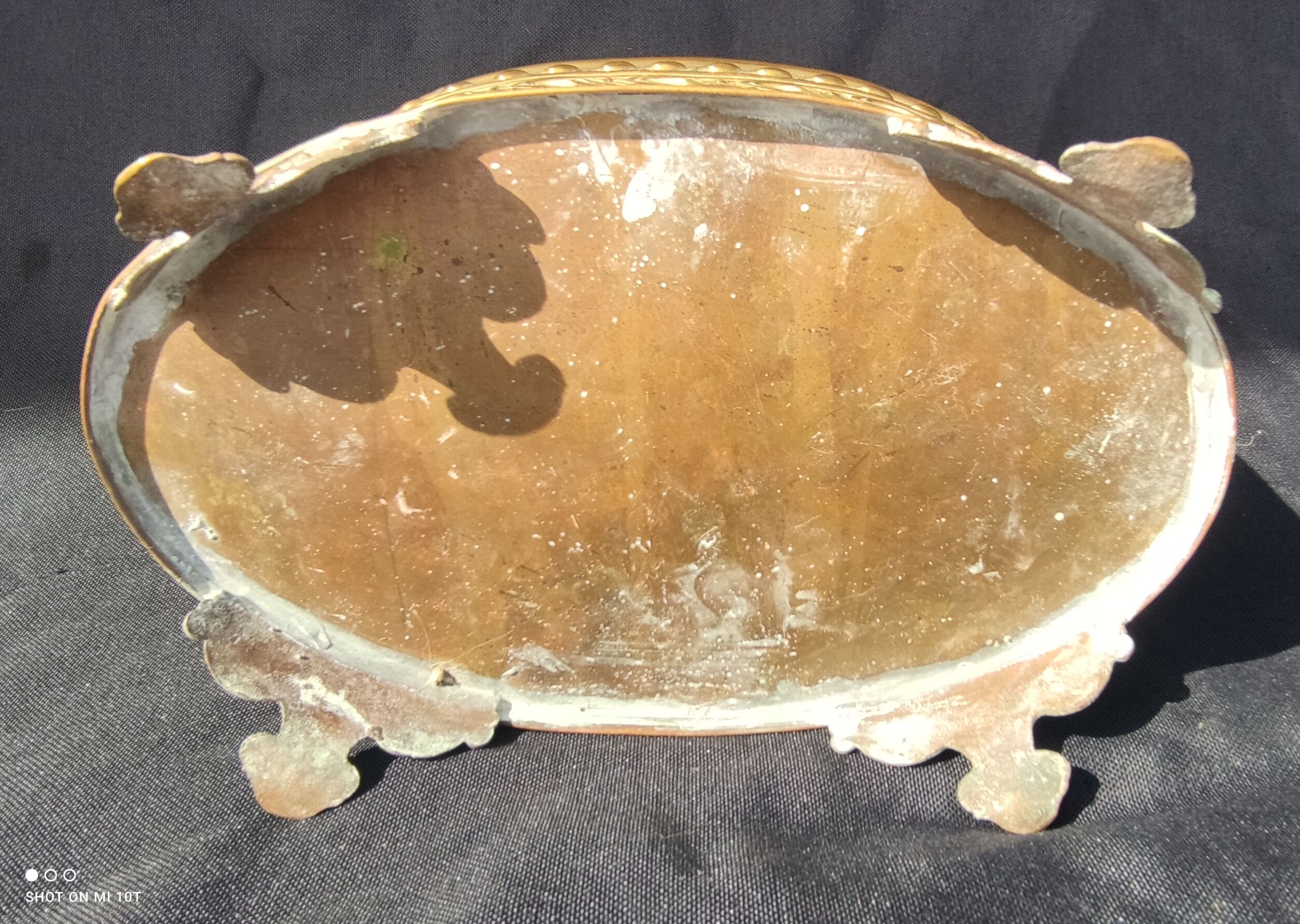 Brass planter/19th century