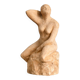 Sculpture en terre cuite – Femme nue assise 1980