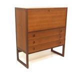 Secrétaire scandinave en teck "Varié", Arne Wahl-Iversen, Suède, 1960