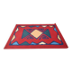 Grand tapis noué à la main, années 1980
