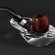 Baccarat Crystal Pipe Rest Holder Stand