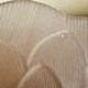 french vintage artichoke style glass replacement shade with scalloped edge