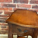 Pretty little vintage pedestal side table