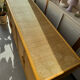 Sideboard wood wicker caning rattan