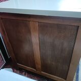 Box desk, 8 drawers, vintage