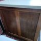 Box desk, 8 drawers, vintage
