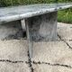 Vintage square marble coffee table from the 70s-80s.