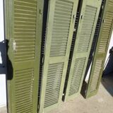 Set of 4 wooden shutters width 140 cm height 228 cm