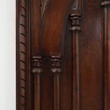 Large Carved Portuguese Oak Wall Panels, 1850s, Set of 2