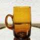 Amber Glass Sangria Cups