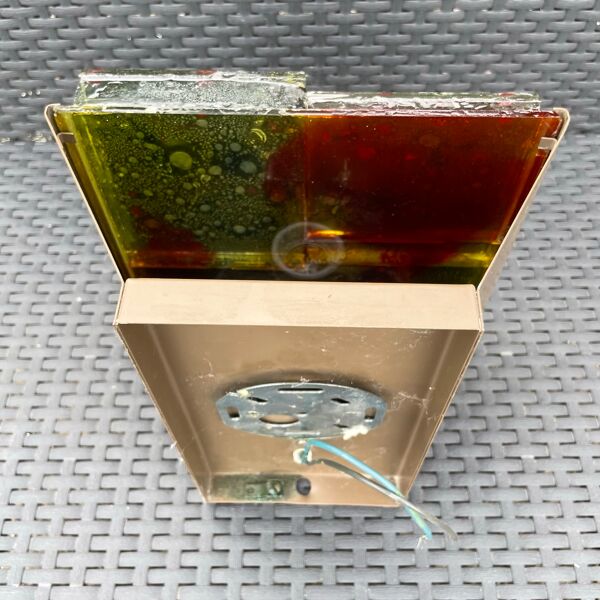 Applique en verre de Willem Van Oyen pour RAAK Amsterdam, 1960