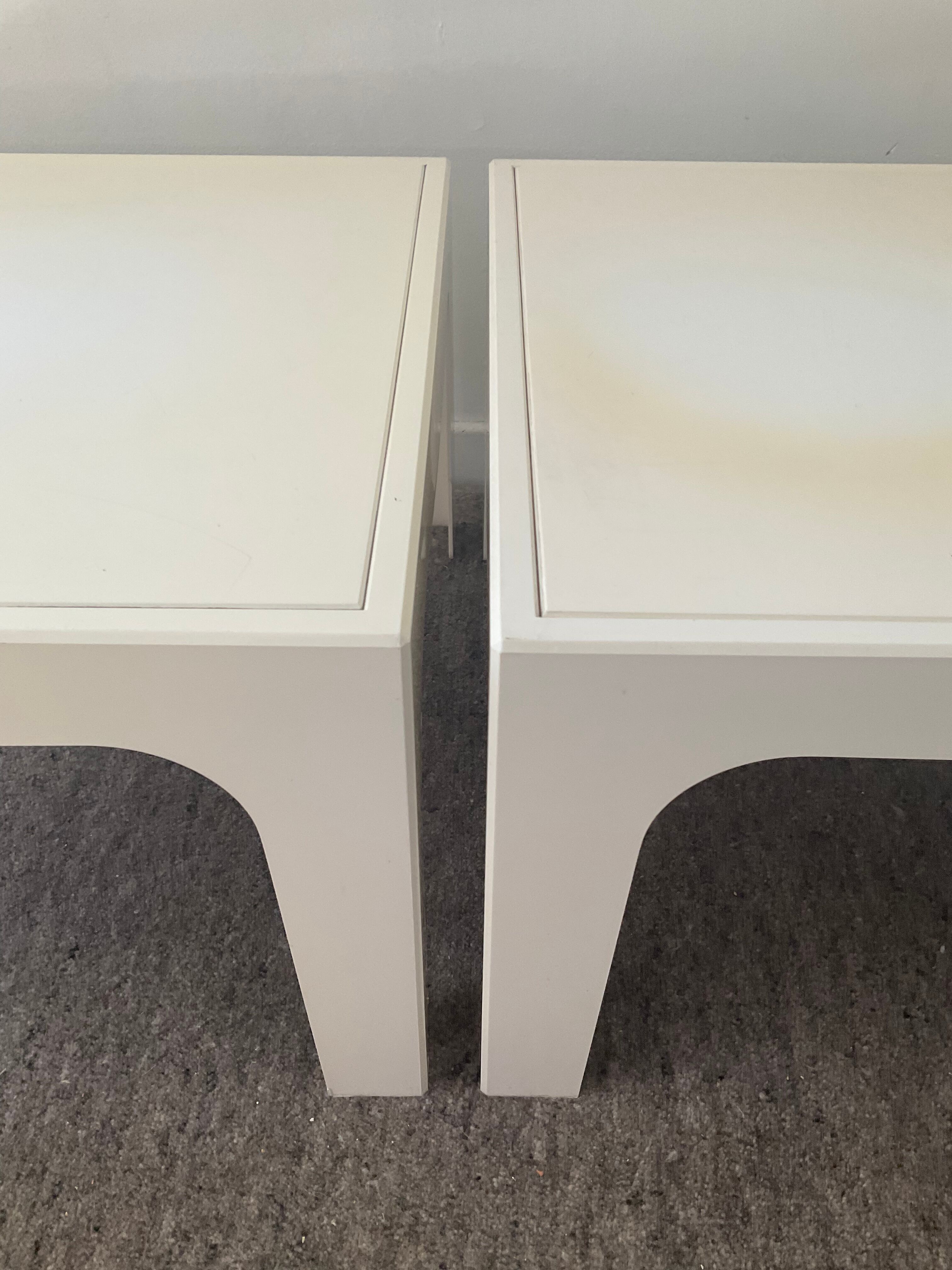 Pair of side tables from the 70s