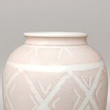 1960s Pink Vase in Ceramic by Deruta
