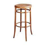 Bistro stool 1900 in curved wood