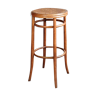 Bistro stool 1900 in curved wood